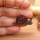 Snail necklace