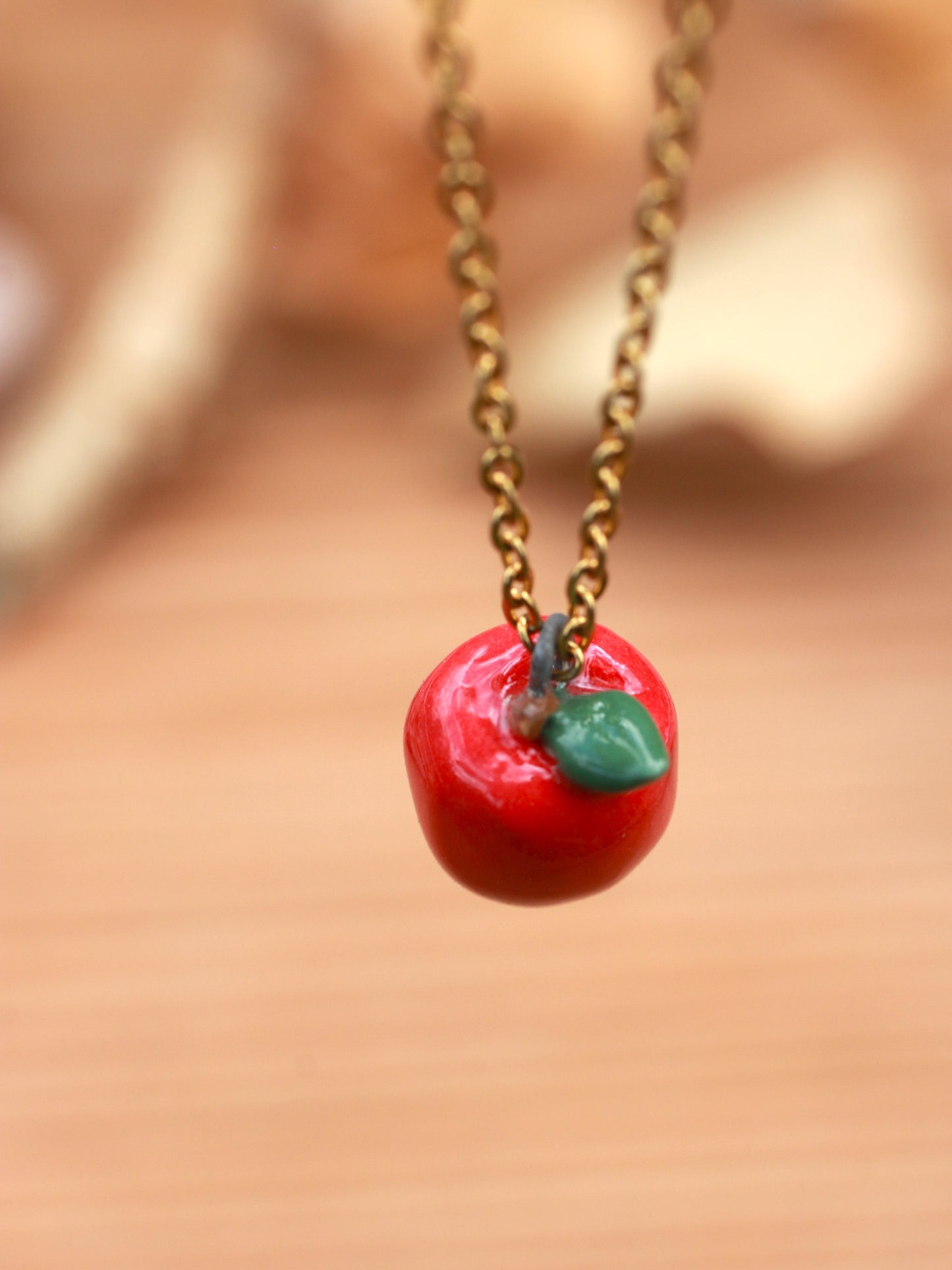 Apple necklace