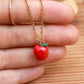 Apple necklace