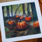 Pumpkin forest - Limited edition art print