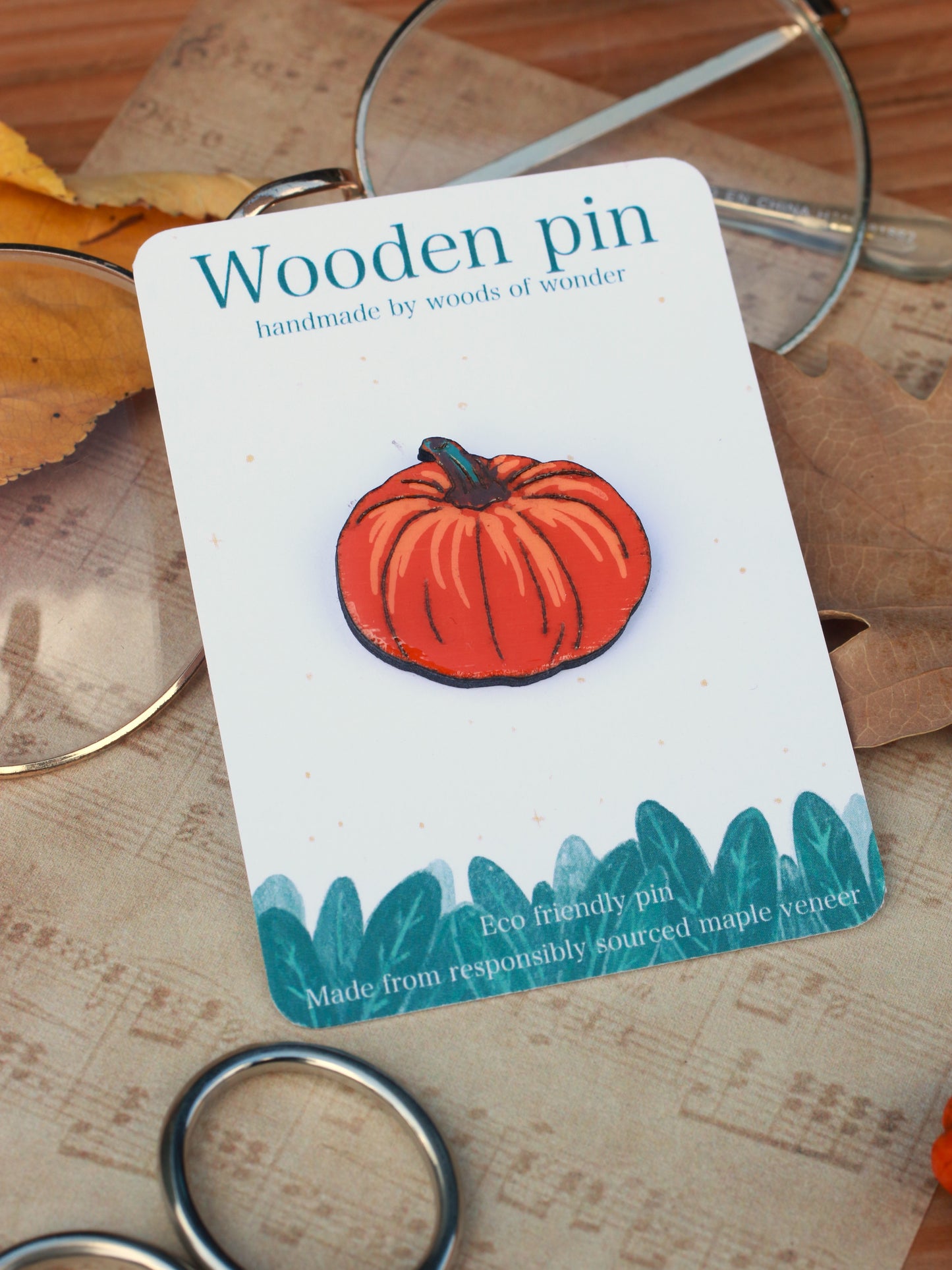 Pumpkin pin