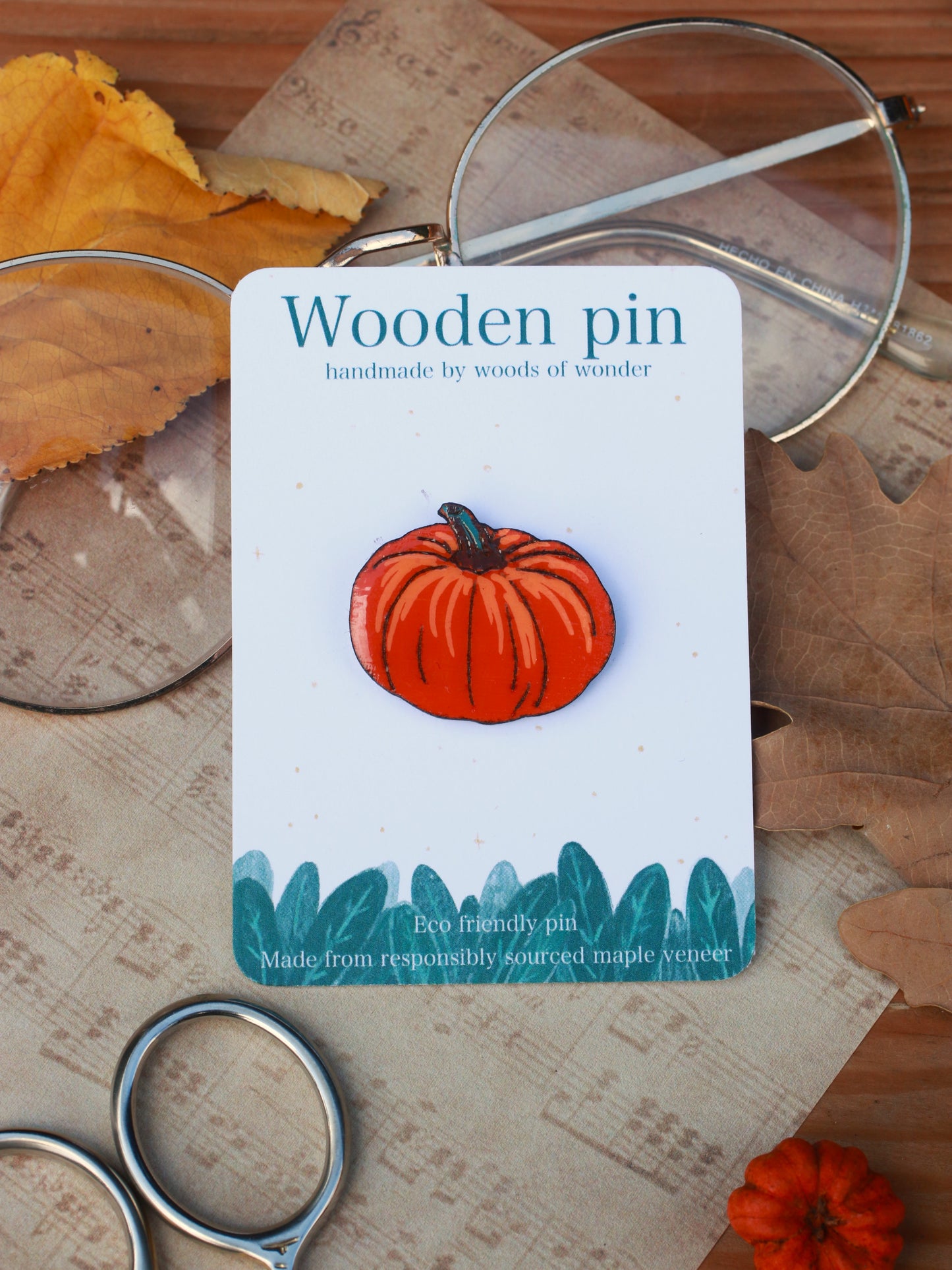 Pumpkin pin