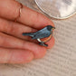 American Robin pin - wooden bird brooch