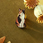 Calico cat pin