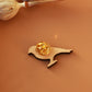 Goldfinch pin - American goldfinch brooch