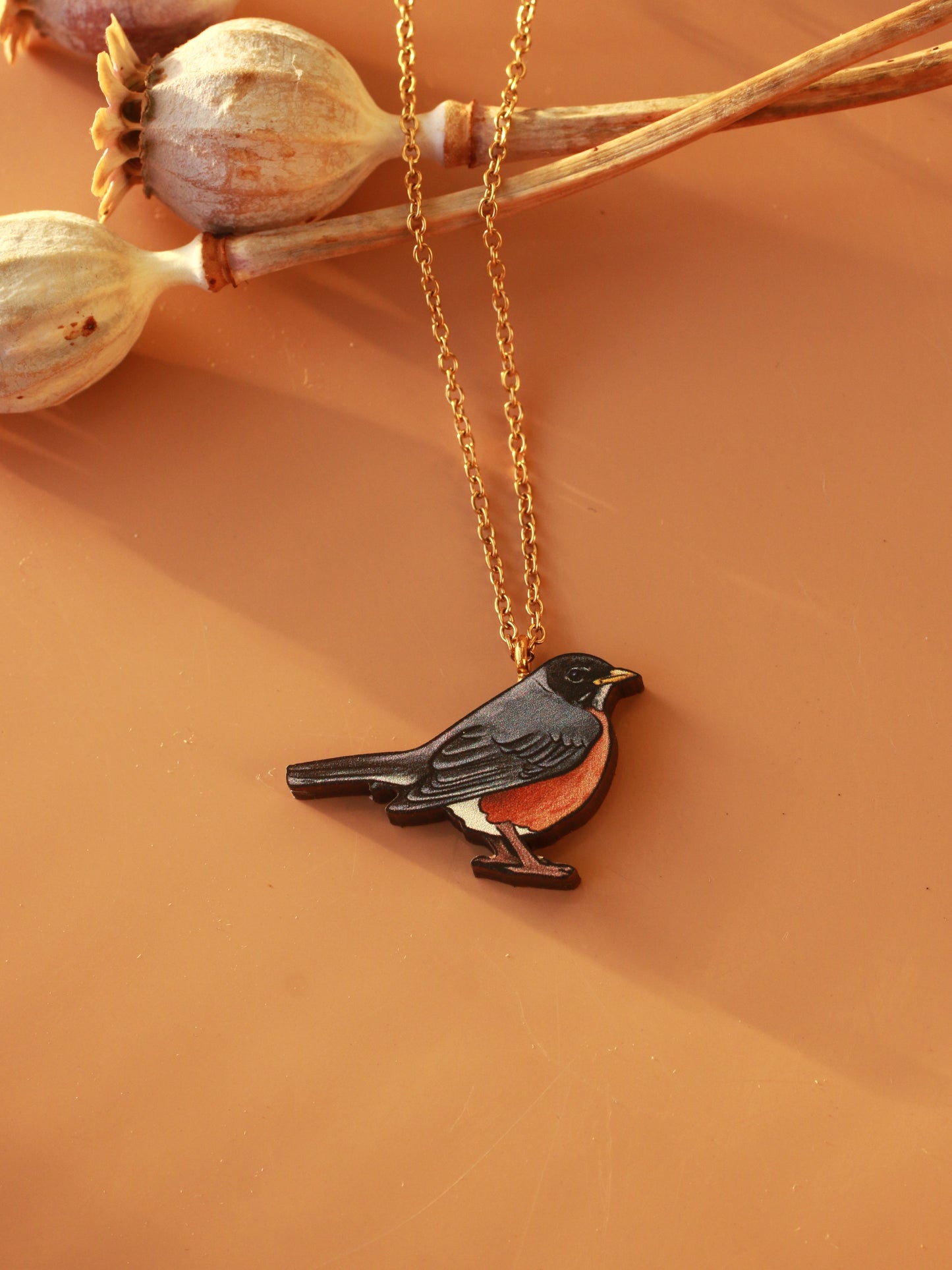 American Robin necklace