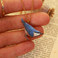 Nuthatch - wooden bird necklace