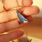 Nuthatch - wooden bird necklace