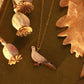 Collared dove necklace