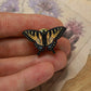 Tiger swallowtail butterfly pin