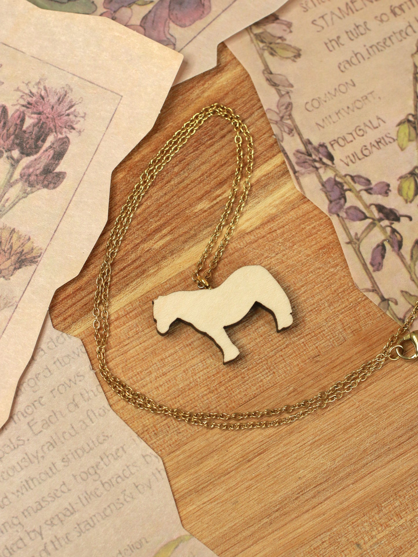 Shetland pony necklace