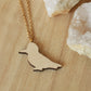 Belted kingfisher necklace
