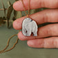 Polar bear necklace