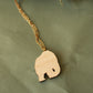Polar bear necklace