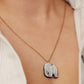Polar bear necklace