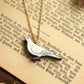 White dove necklace