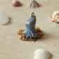 Blue octopus necklace