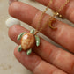 Green sea turtle necklace