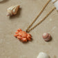Crab necklace
