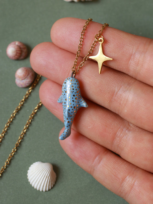 Whale shark necklace