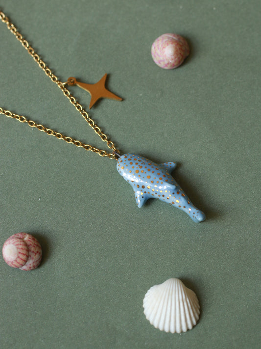 Whale shark necklace