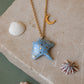 Manta ray necklace