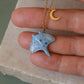 Manta ray necklace