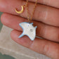 Manta ray necklace