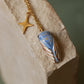 Blue cicada necklace