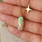 Green cicada necklace