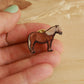 Shetland pony pin