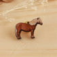 Shetland pony pin