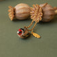 Goldfinch necklace