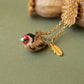 Goldfinch necklace