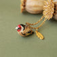 Goldfinch necklace