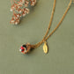 Goldfinch necklace