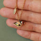 Goldfinch necklace