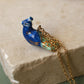 Peacock necklace