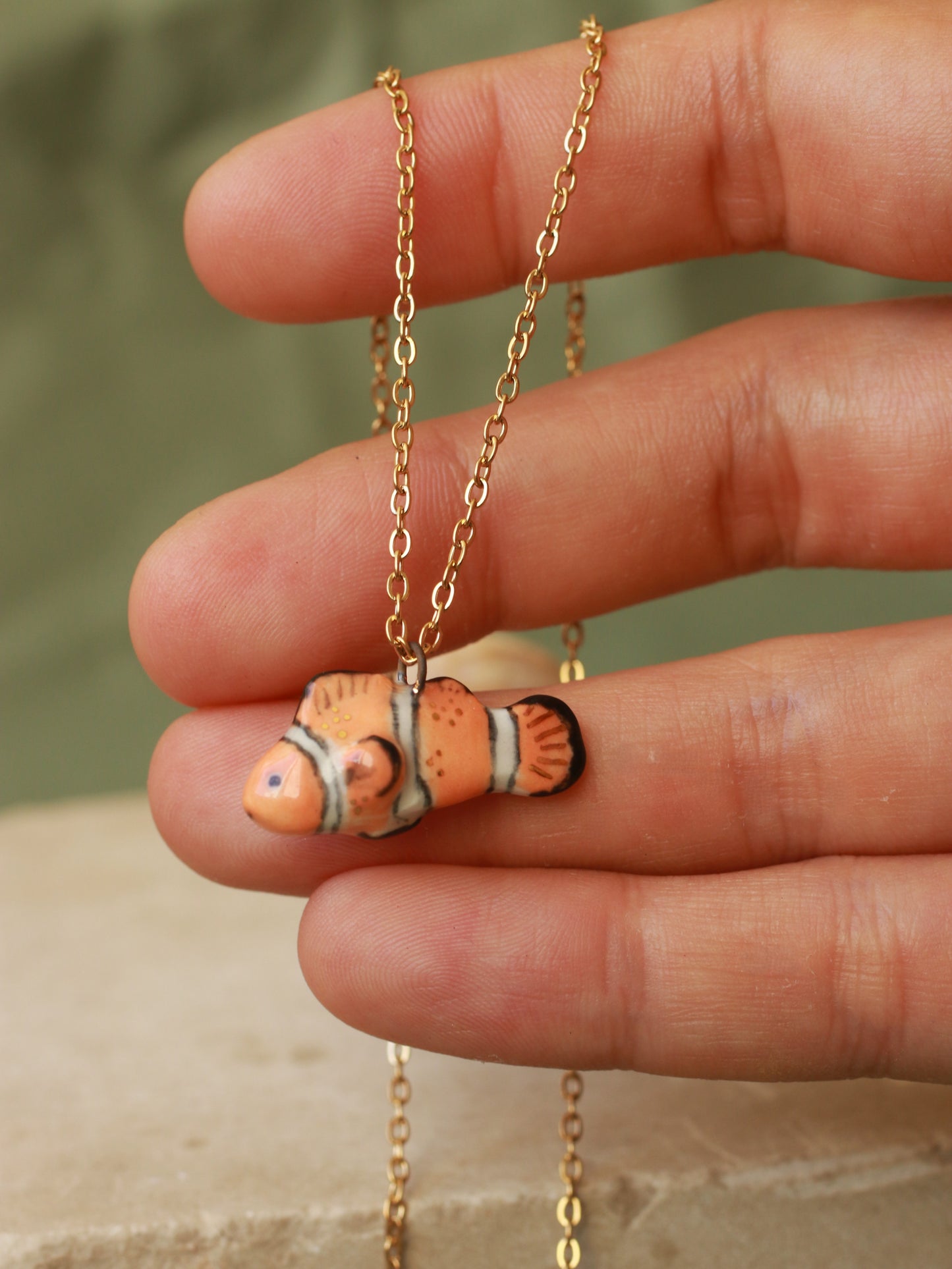 Clownfish necklace