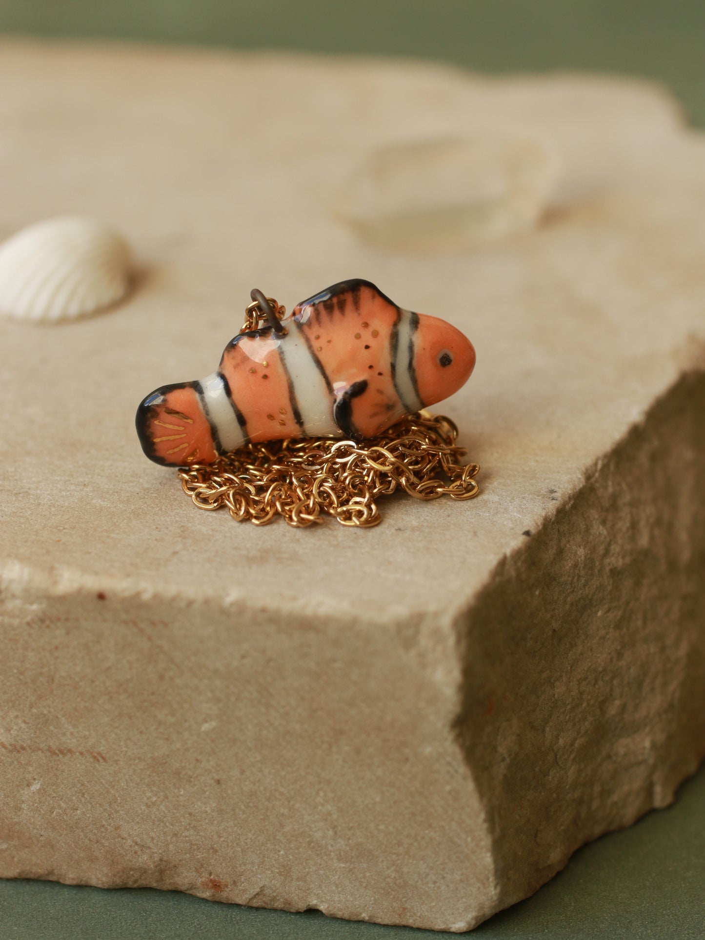 Clownfish necklace