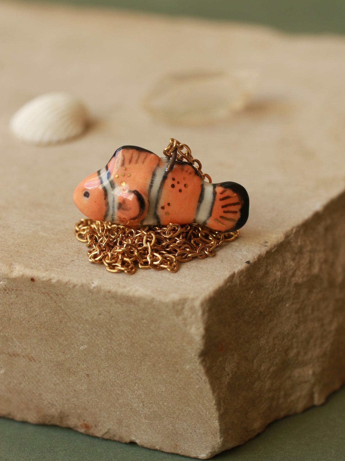 Clownfish necklace