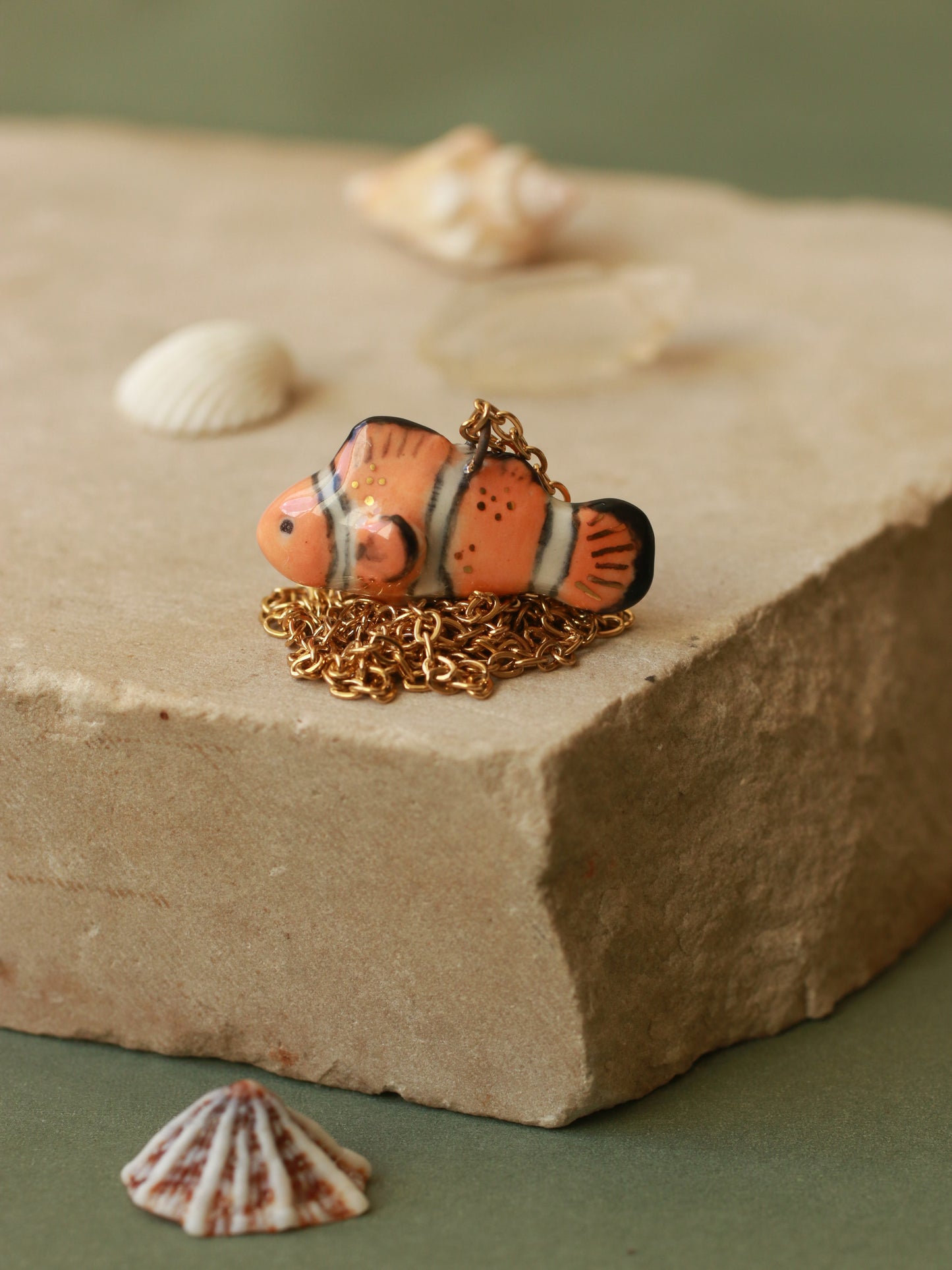 Clownfish necklace