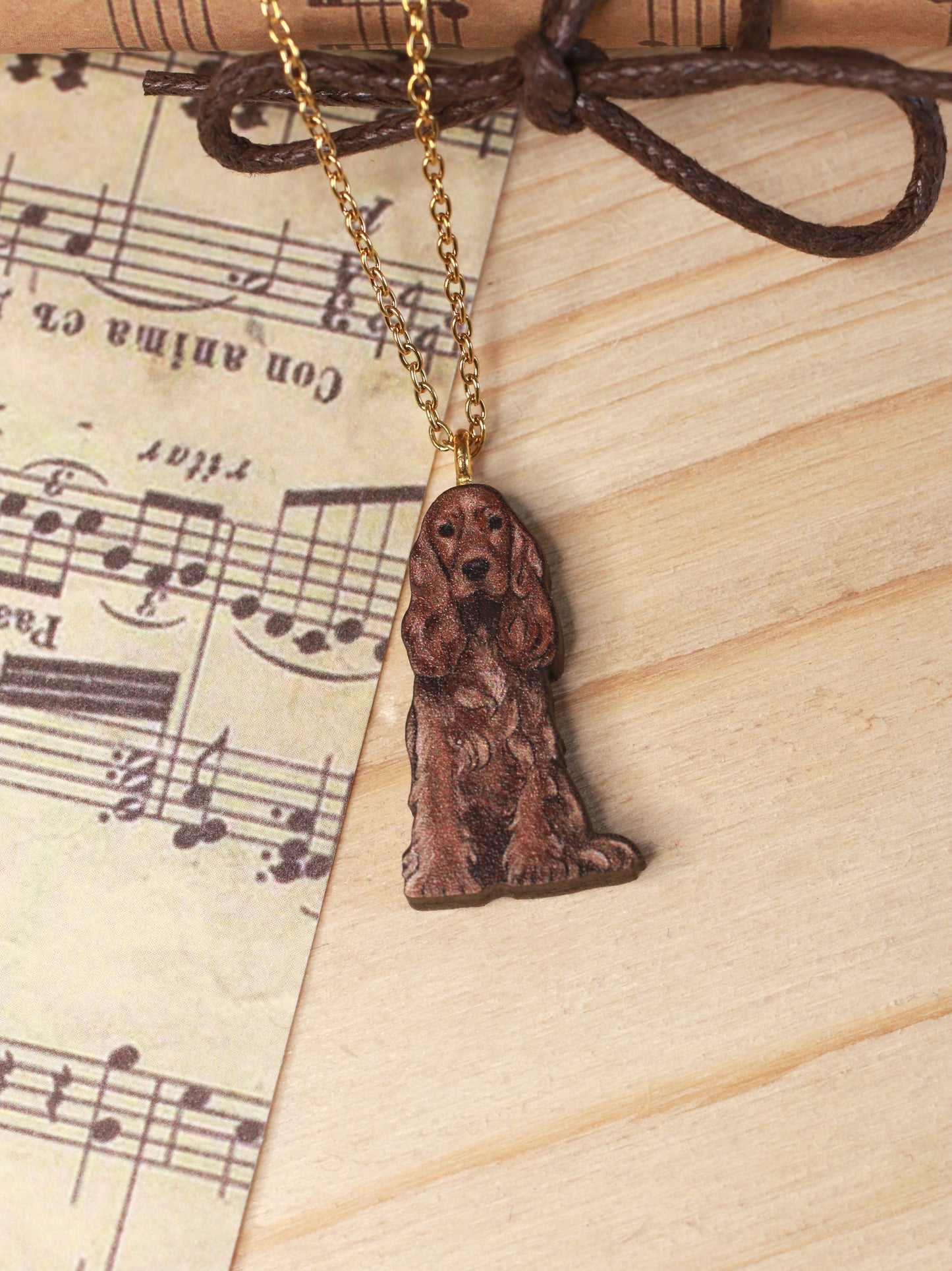 Cocker Spaniel necklace