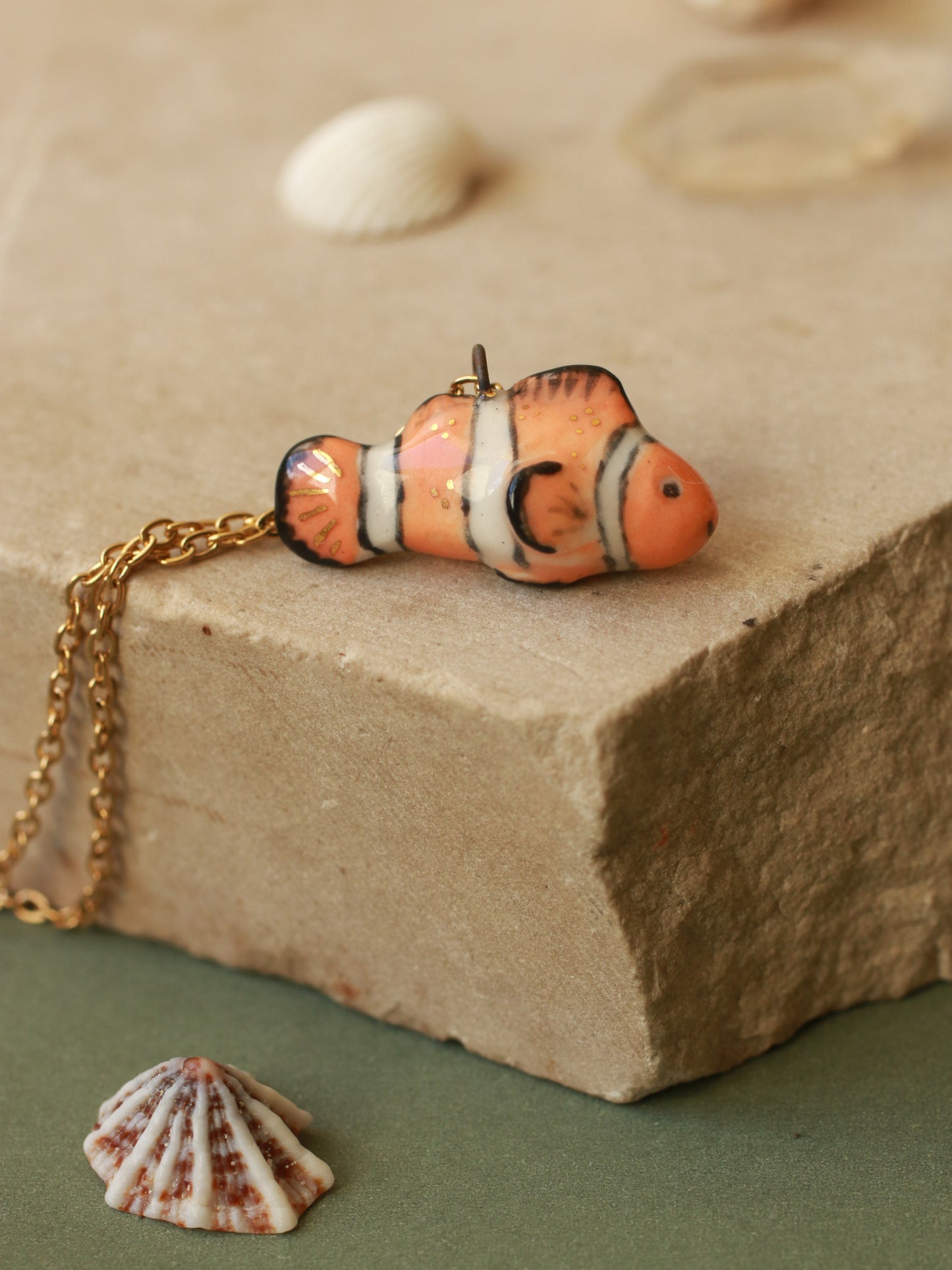 Clownfish necklace