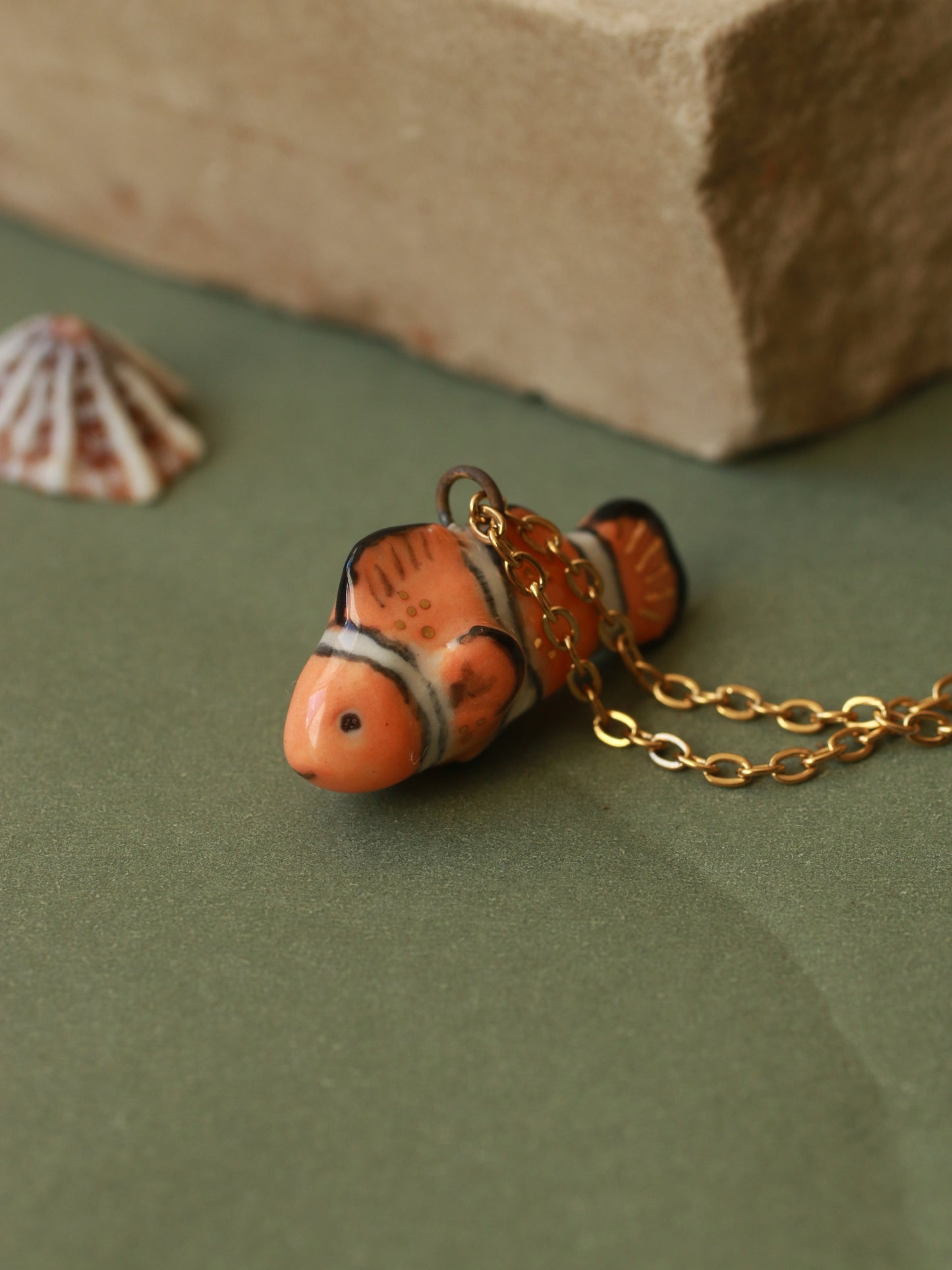 Clownfish necklace