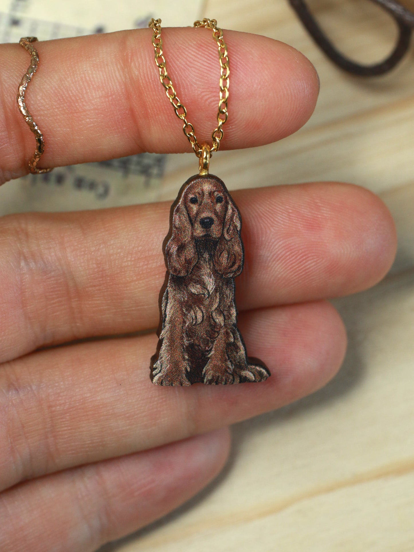 Cocker Spaniel necklace