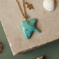 Manta ray necklace