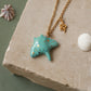Manta ray necklace