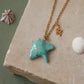 Manta ray necklace