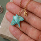 Manta ray necklace